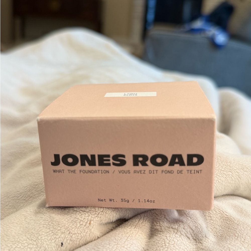 Jones Road Beauty What the Foundation in light. Brand new in box.